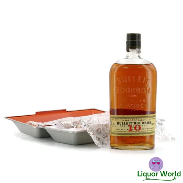 Bulleit 10 Year Old Lunch Box Limited Edition Kentucky Straight Bourbon Whiskey 700mL 3 1