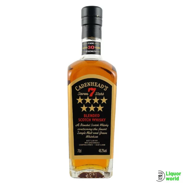 Cadenheads 7 Stars 30 Year Old Oloroso Finish Cask Strength Blended Scotch Whisky 700mL 1