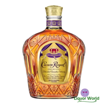Crown Royal Fine De luxe Blended Canadian Whisky Miniature 375mL