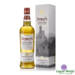 Dewars White Label With Gift Box Blended Scotch Whisky 1L 1