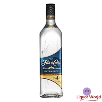 Flor De Cana 4 Year Old White Rum 700ml 1