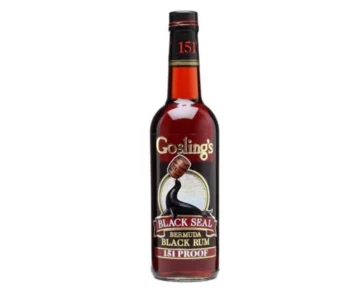 Goslings Black Seal 151 Proof Rum 700ml 1