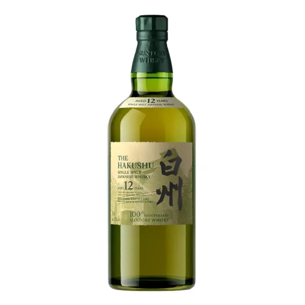 Hakushu 12 Year Old 100th Anniversary Edition Single Malt Japanese Whisky 700mL3