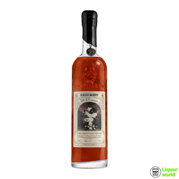 High West The Prisoner's Share Red Wine Cask Finish Blended Straight Whiskey 750mL