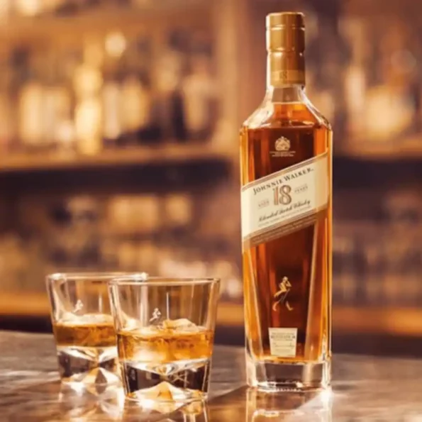Johnnie Walker 18 Year Old Blended Scotch Whisky 750mL 2