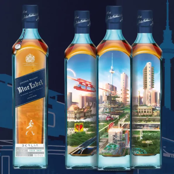 Johnnie Walker Blue Label Cities Of The Future Berlin 2220 Blended Scotch Whisky 700mL 2