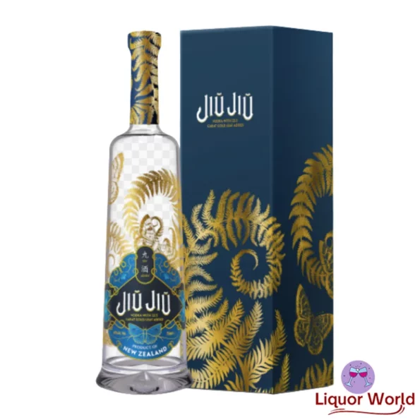 JuiJui Jiu Jiu Blue Vodka Gift Box 750ml 1