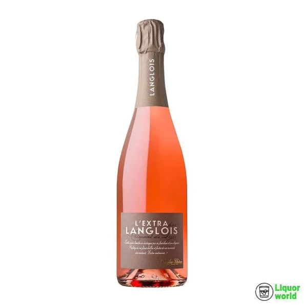 Langlois Chateau Cremant de Loire LExtra Rose par Langlois Sparkling Dry Rose wine 750mL 1