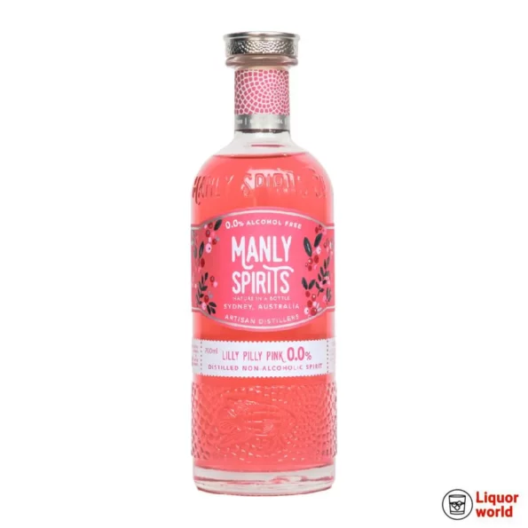 Manly Spirits Lilly Pilly Pink Zero Alcohol Spirit 700ml 1