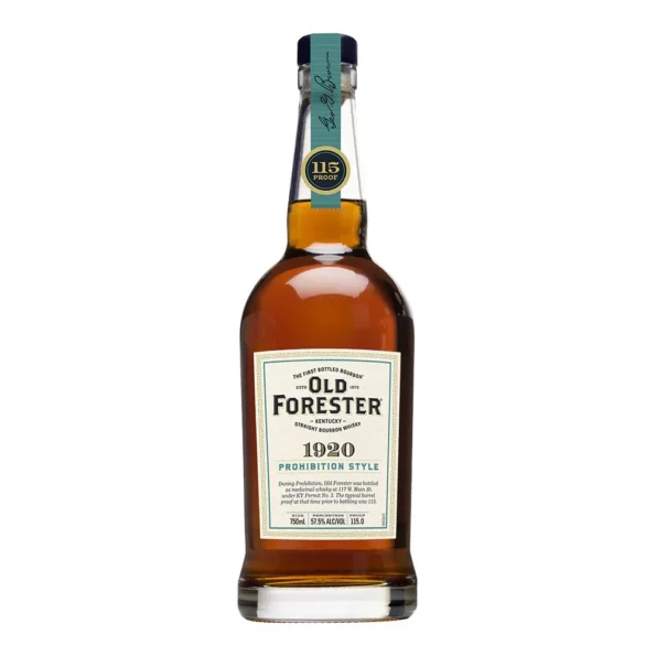 Old Forester 1920 Prohibition Style Kentucky Straight Bourbon Whisky 750mL 1