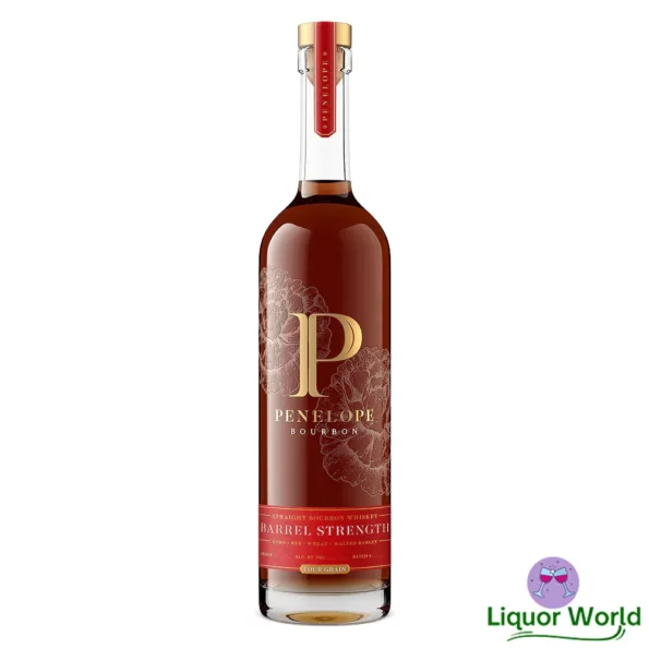 Penelope Four Grain Barrel Strength Straight Bourbon Whiskey 750mL 1