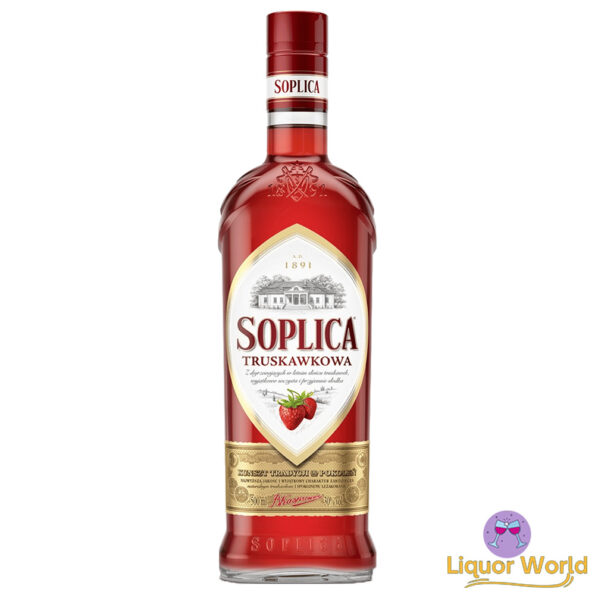 Soplica Polish Strawberry Vodka Liqueur 500mL