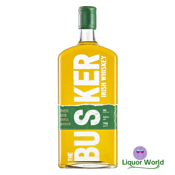 The Busker Triple Cask Triple Smooth Blended Irish Whiskey 700mL 1