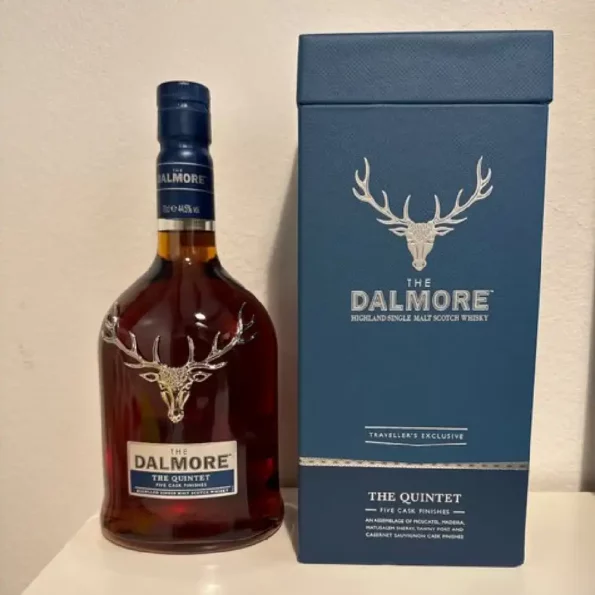 The Dalmore Quintet Highland Single Malt Scotch Whisky 700mL 2