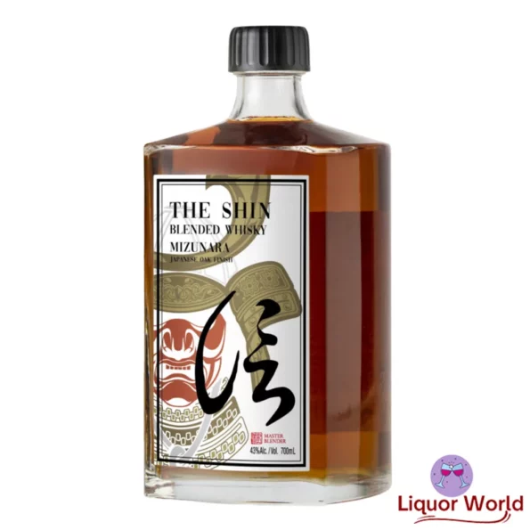 The Shin Blended Whisky Mizunara Japanese Oak Finish 700ml 1