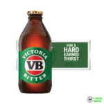 Victoria Bitter VB Beer Case 24 Pack 250mL Twist Top Bottles 1
