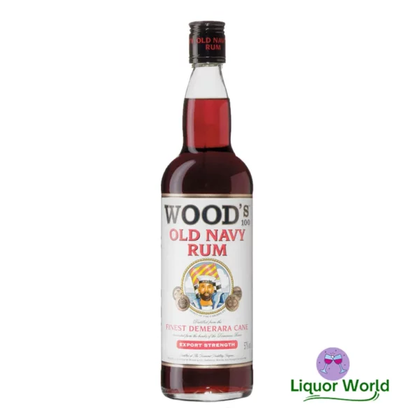 Woods 100 Old Export Strength Navy Rum 1L 2