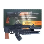 Zlatogor AK 47 With Grenade Launcher Ukrainian Vodka Miniature 200mL 1