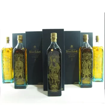 Johnnie Walker Blue Label 5 Gods of Wealth Collection Blended Scotch Whisky 1L