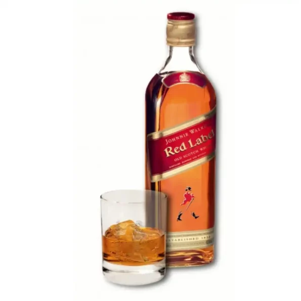 Johnnie Walker Red Label Blended Malt Whisky Miniatures 12 X 50ml 4