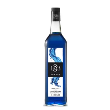 1883 Blue Curacao Syrup 1Lt