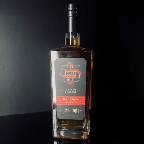 Five Square Mile Bourbon Whiskey 700ml 2