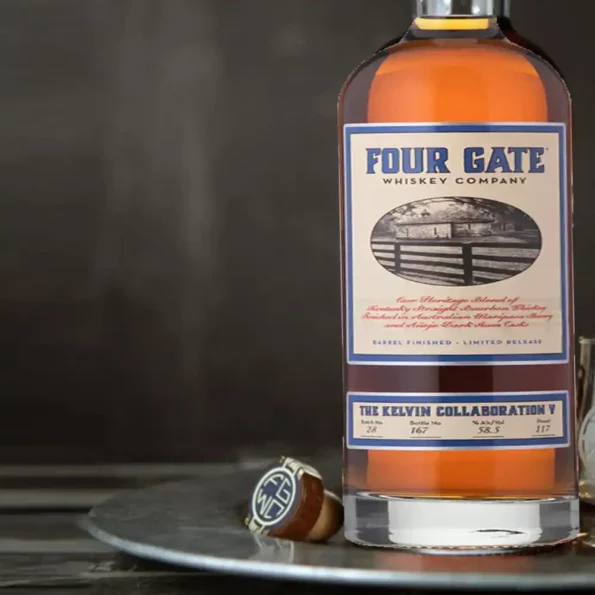 Four Gate The Kelvin Collaboration V Limited Release Barrel Proof Kentucky Straight Bourbon Whiskey 750m2