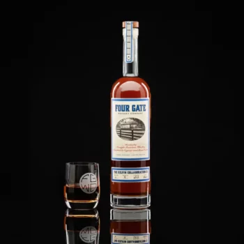 Four Gate The Kelvin Collaboration V Limited Release Barrel Proof Kentucky Straight Bourbon Whiskey 750m3