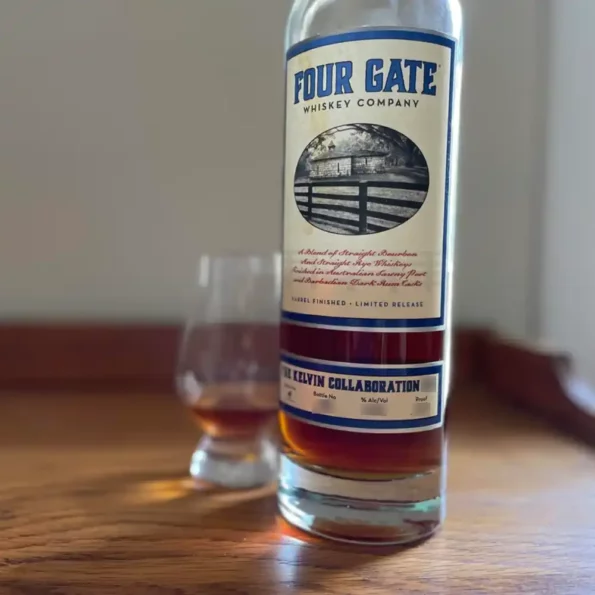 Four Gate The Kelvin Collaboration V Limited Release Barrel Proof Kentucky Straight Bourbon Whiskey 750m4
