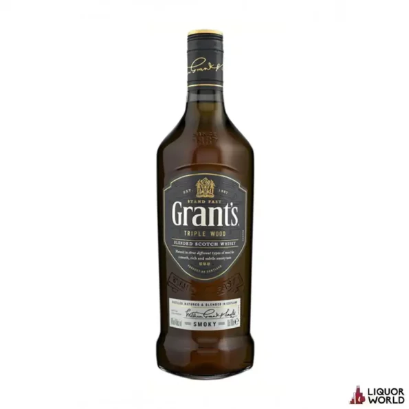 Grants Triple Wood Smoky Blended Malt Scotch Whisky 700ml