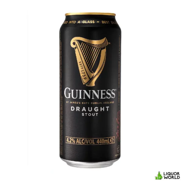 Guinness Draught Stout Beer Case 24 x 440mL Cans 3