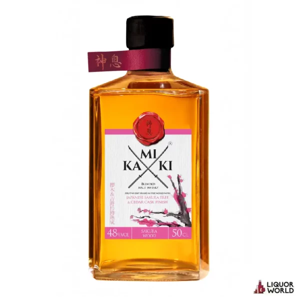 Kamiki Japanese Whisky Sakura Wood Blended Malt Whisky 500ml