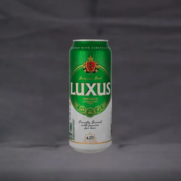 Luxus Belgian Lager Imported Beer Case 24 x 500mL Cans 4