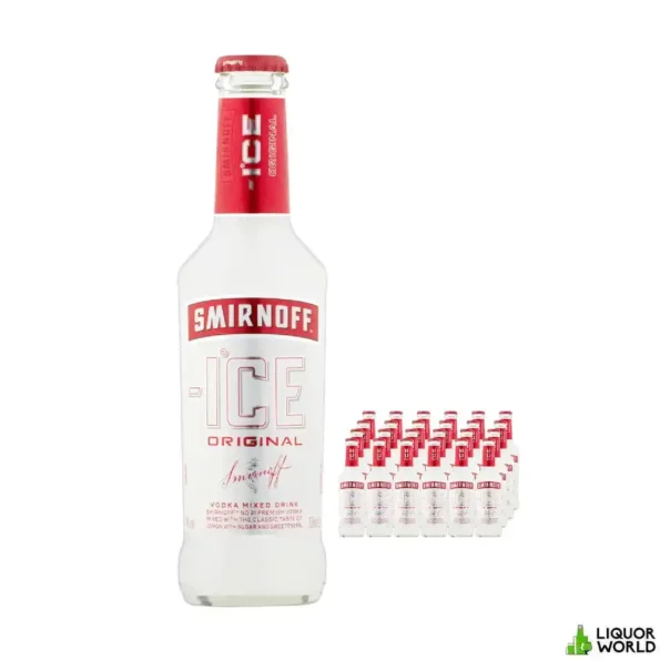 Smirnoff ICE Original Pre Mix Vodka Case 24 x 275ml Bottles 4