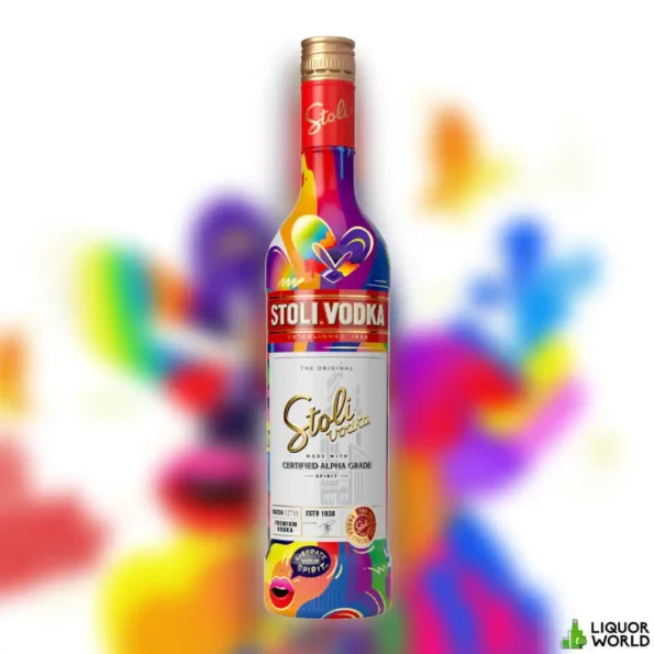 Stolichnaya 'Liberate Your Spirit' Limited Edition Glow In The Dark Premium Latvian Vodka 700mL2