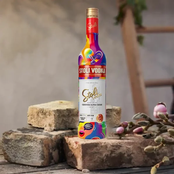Stolichnaya 'Liberate Your Spirit' Limited Edition Glow In The Dark Premium Latvian Vodka 700mL3