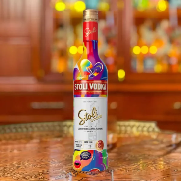 Stolichnaya 'Liberate Your Spirit' Limited Edition Glow In The Dark Premium Latvian Vodka 700mL4