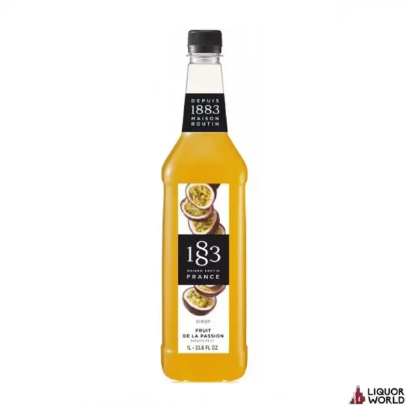 1883 Passionfruit Syrup Pet 1lt