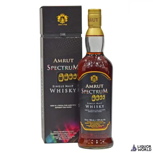 Amrut Spectrum Indian Single Malt Whisky 700ml