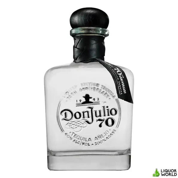 Don Julio 70 Cristalino 70th Anniversary Limited Edition Anejo Claro Tequila 700mL 2