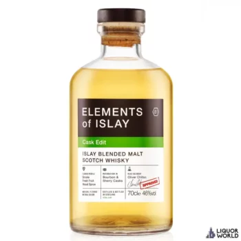 Elements of Islay Cask Edit Islay Blended Malt Scotch Whisky 700ml 2
