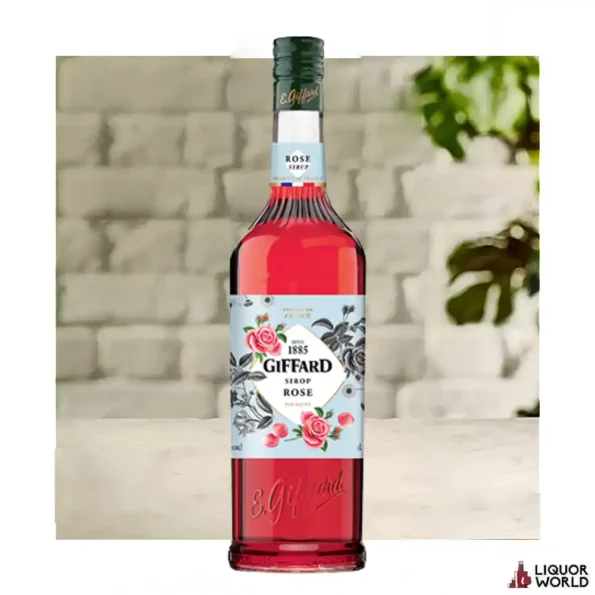 Giffard Rose Syrup 1Lt 4