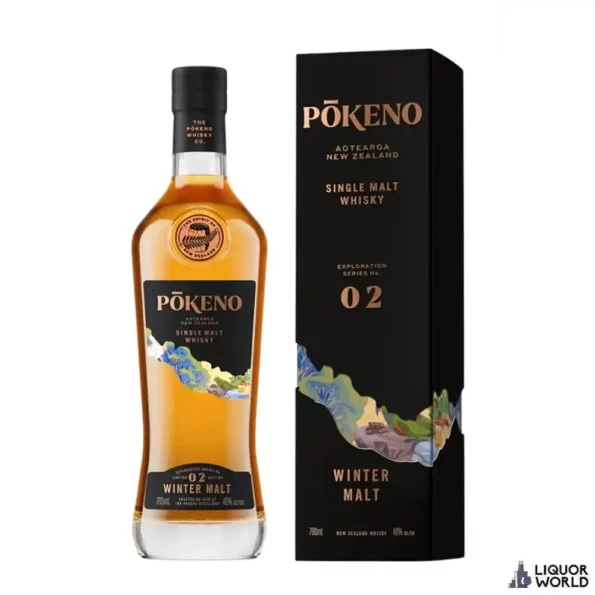 Pōkeno Winter Malt Single Malt Whisky Whisky 700ml