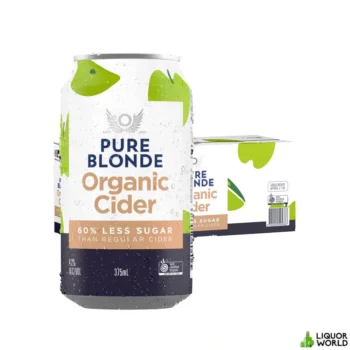 Pure Blonde Organic Apple Cider Case 30 x 375mL Cans