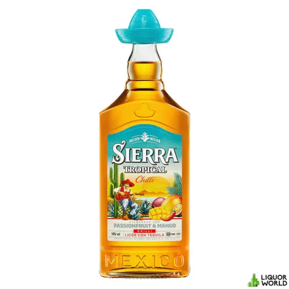 Sierra Tropical Chilli Passionfruit & Mango Flavoured Tequila Liqueur 700mL