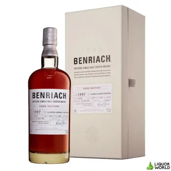 Benriach 24 Year Old 1997 Cask #15059 Oloroso Sherry Puncheon Cask Strength Single Malt Scotch Whisky 700mL