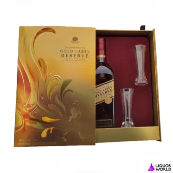 Johnnie Walker Gold Label Reserve Gift Pack Whisky 750ml Rare