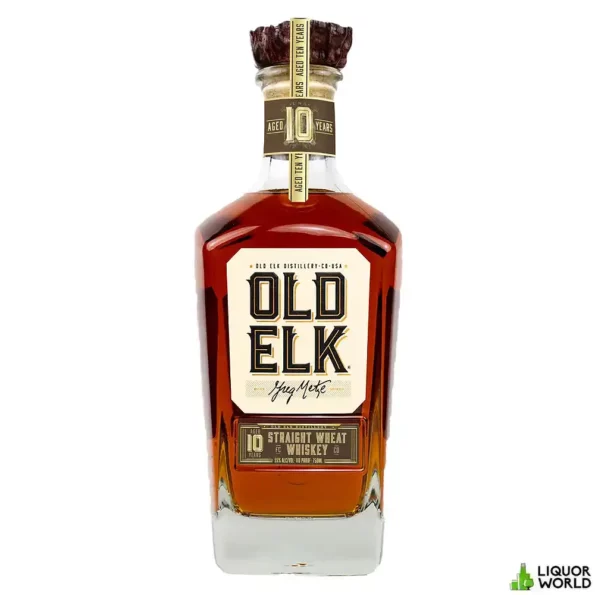 Old Elk 10 Year Old Straight Wheat Whiskey 750mL