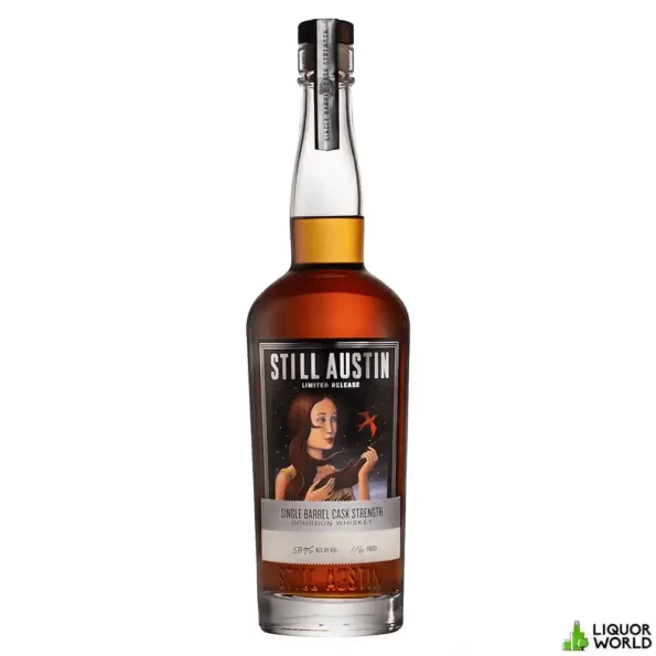 Still Austin Single Barrel Cask Strength Limited Release Bourbon Whiskey 750mL