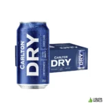 Carlton Dry Beer Case 24 x 375mL Cans